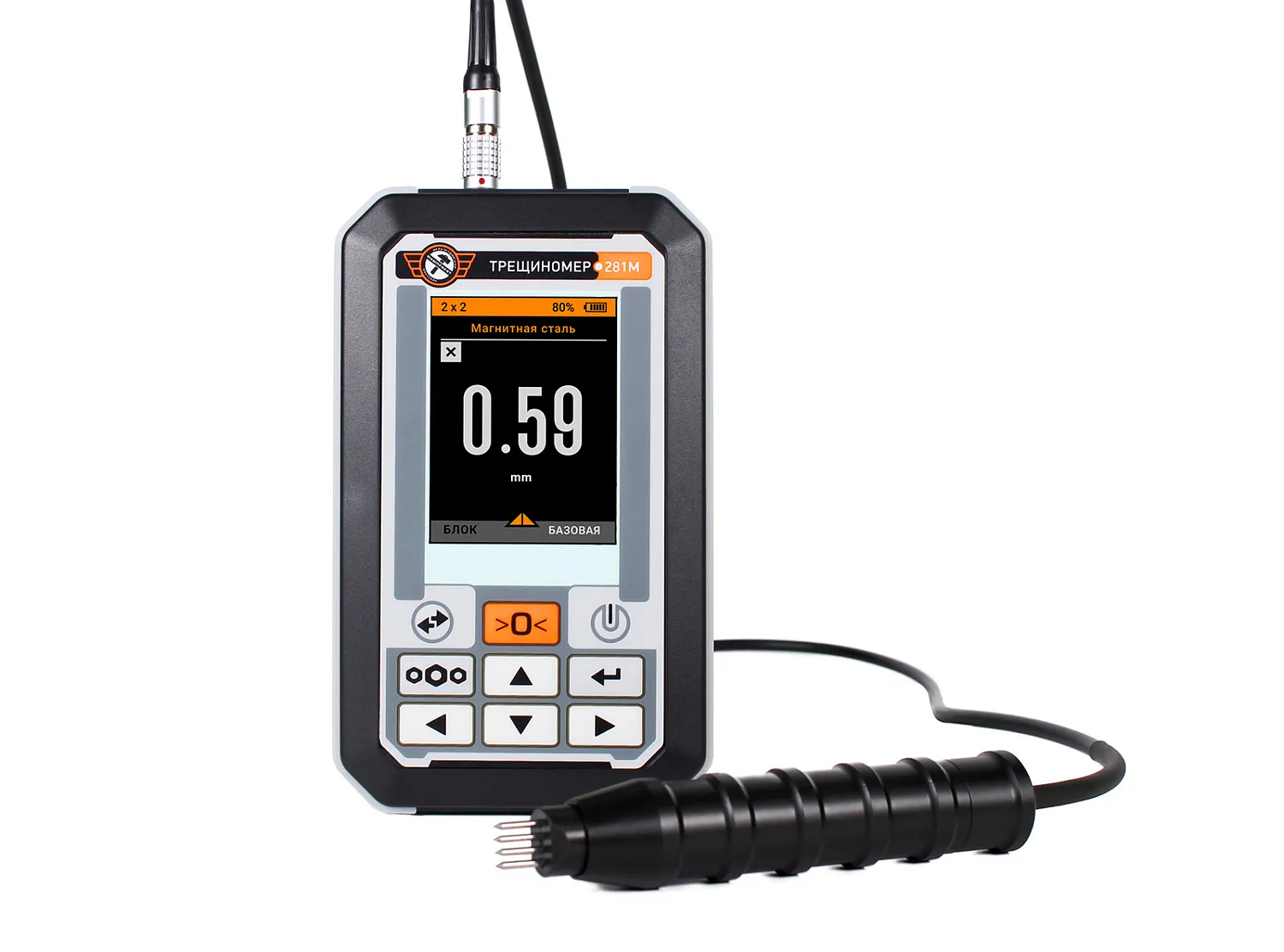 Электропотенциальный трещиномер 281М-С портативный Электропотенциальный трещиномер 281М-С портативный